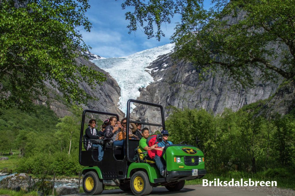 Troll safari buggy to Briksdal Glacier