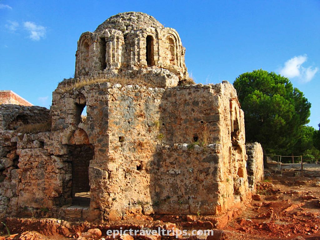 Byzantine Church in Alanya Castle