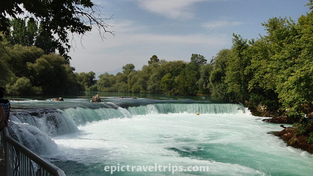 Manavgat waterfall in Turkey