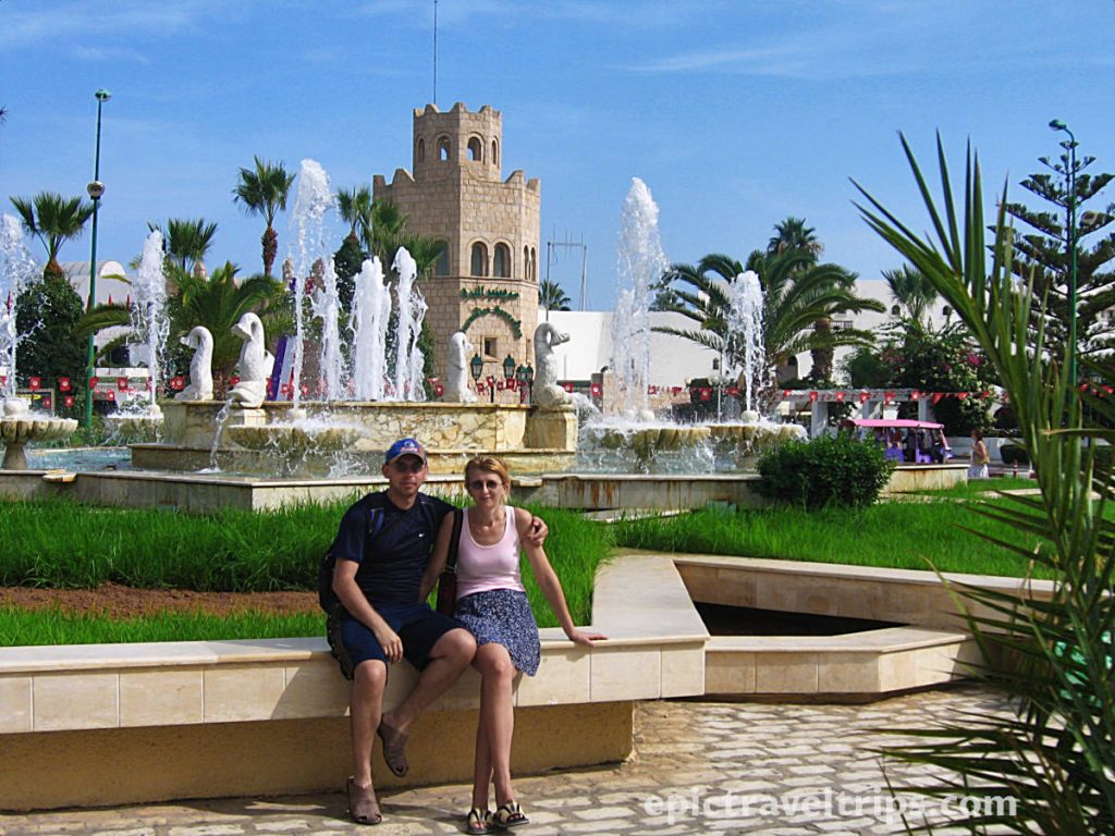 Port El Kantaoui Fountain