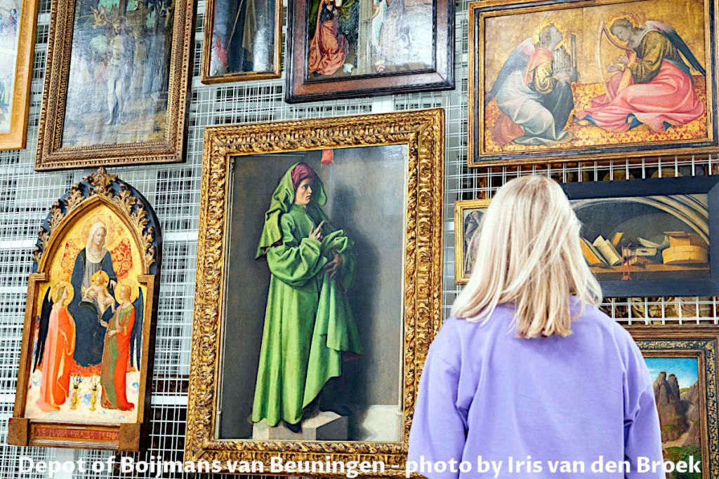 Arts pieces in Museum Boijmans Van Beuningen at Rotterdam in The Netherlands.