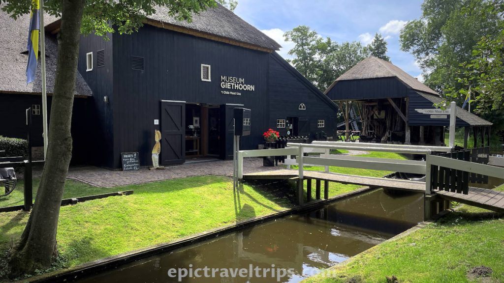 The museum t Olde Maat Uut at Giethoorn Village in The Netherlands
