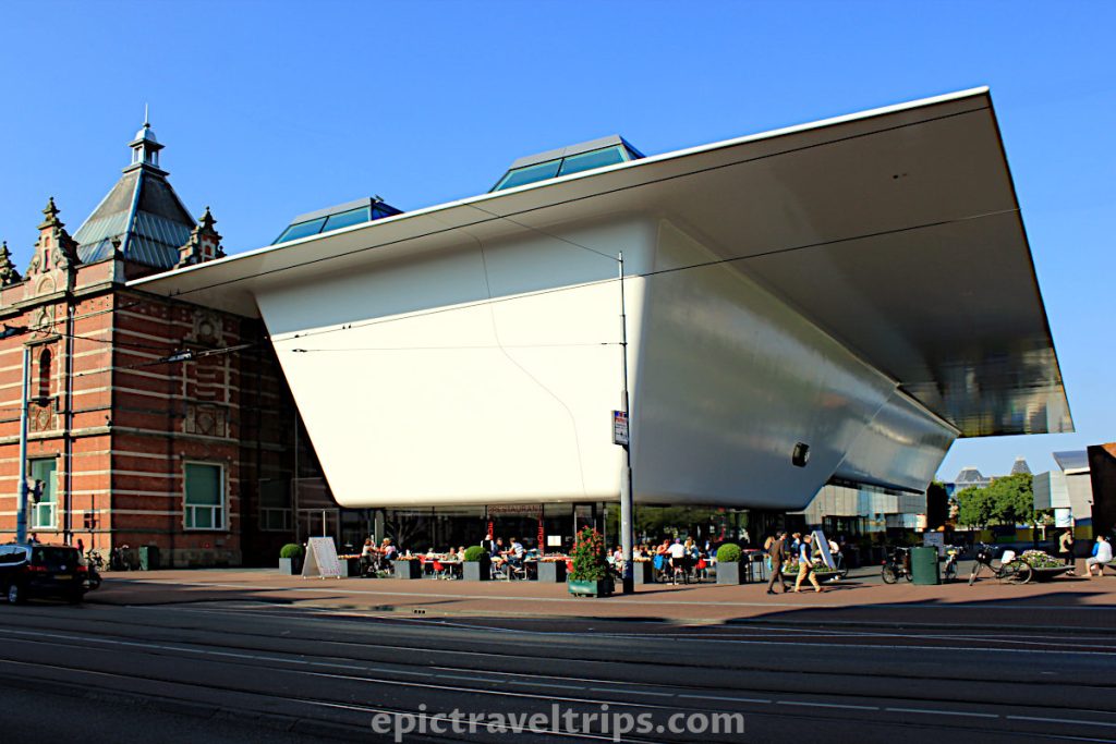 Stedelijk Modern Art Museum at Amsterdam in The Netherlands.